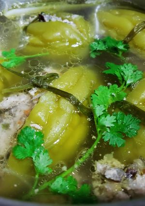 Hình của món Canh khổ qua Nhồi Thịt.