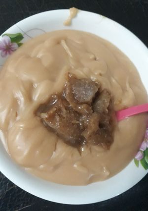 A picture of Pap with dates.