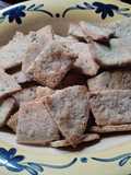 Galletitas de alpiste dorado tostado