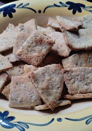 Una foto de Galletitas de alpiste dorado tostado
