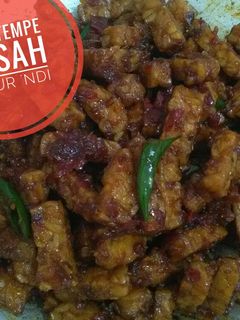 Foto resep Orek Tempe Basah bumbu ulek