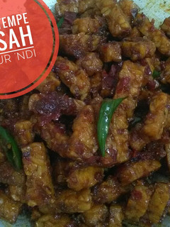 Foto resep Orek Tempe Basah bumbu ulek