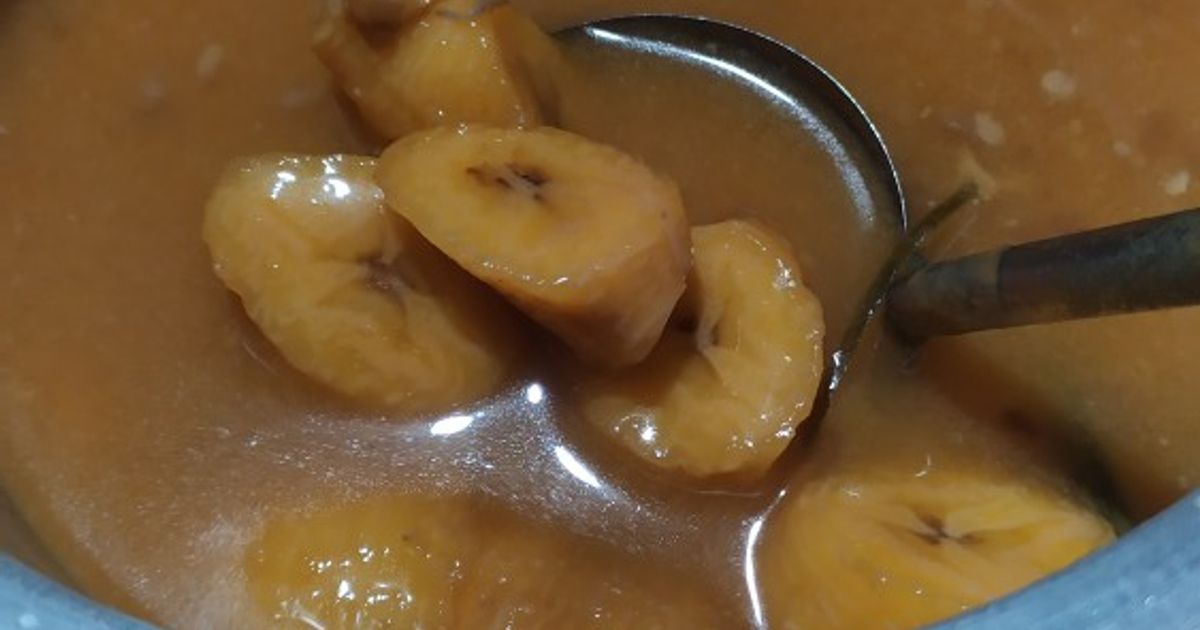 Kolak Pisang Menu Buka Puasa