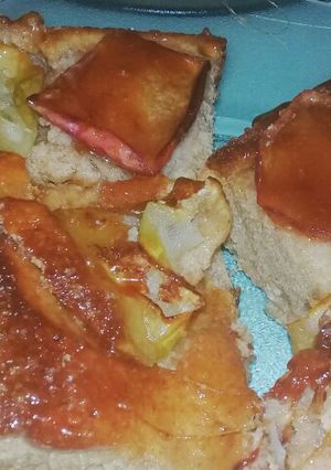 Una foto de Torta De Manzana Integral