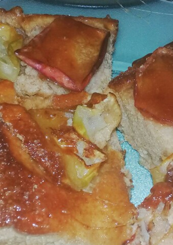 Una foto de Torta De Manzana Integral