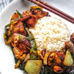 Thai Inspired Cashew Chicken With Chilli A picture of Thai Inspired Cashew Chicken With Chilli.