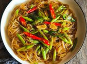 Gambar oseng mie soun buncis