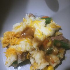 A picture of Skillet Shepherds Pie.