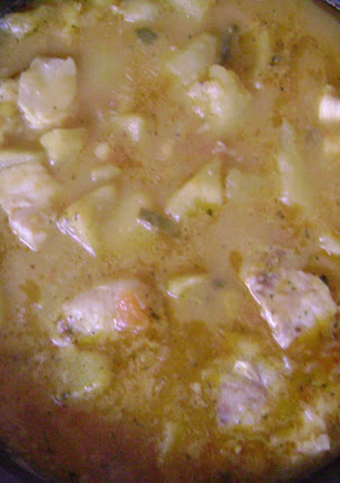 Una foto de Patatas con Bacalao
