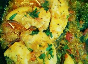 Una foto de Pollo curry