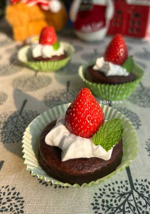 Hình của món Trang trí bánh Chocopie dâu tây Giáng Sinh 15 phút.