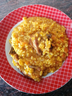 Una foto de Arroz caldoso con costillas