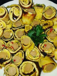 Foto resep Telur Dadar Gulung Sosis