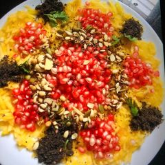 A picture of Pomegranate salad.