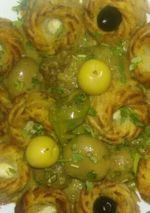 صورة لوصفة بطاطا سفيرية في الفرن