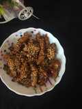 Honey chilli potato