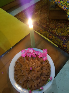 عکسی از دستور حلوای آرد گندم