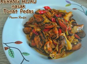 Foto resep Kerang Hijau Masak Tomat Pedas