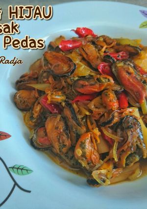 Foto resep Kerang Hijau Masak Tomat Pedas