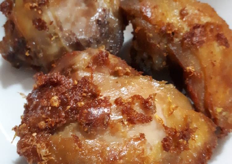 Ayam goreng bumbu seadanya π