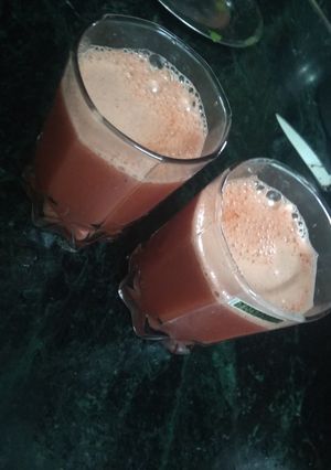 A picture of Carrot juice.