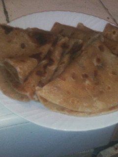 A picture of Ginger chapati.