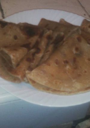 A picture of Ginger chapati.