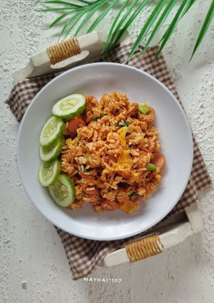 Foto resep Nasi Goreng Telur Sosis