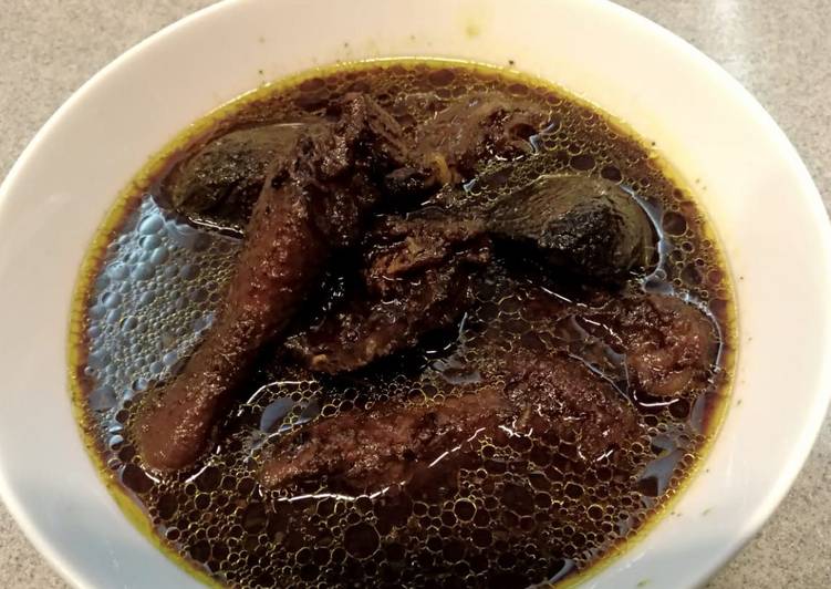 Bahan meracik Ayam Kluwek Anti Gagal