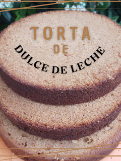 Una foto de Torta de dulce de leche