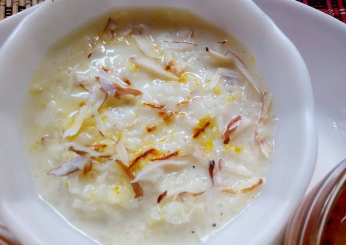 Recipe of Speedy Rice pudding#recipe marathon