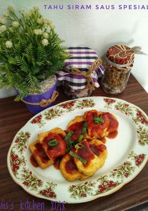 Foto resep Tahu Siram Saus Spesial