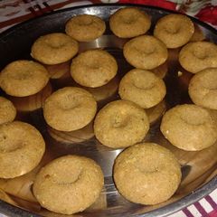 A picture of Milk peda.