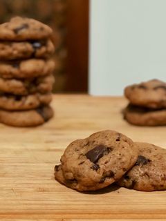 Foto resep Vegan Chocolate Chip Cookies