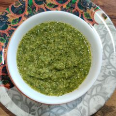 A picture of Pudina Chutney..