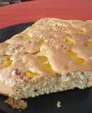 Pan de queso crema con piña