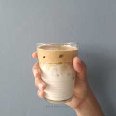 A picture of Dalgona Coffe.