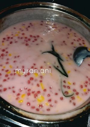 Foto resep Bubur Jagung Sagu Mutiara