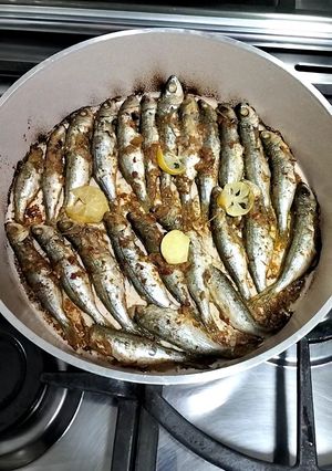 صورة لوصفة سمك مشوي بالزيت والليمون