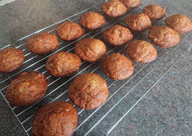 Recipe of Any-night-of-the-week Healthy Banana Muffins
