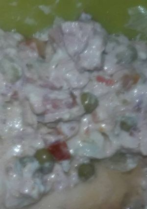 Una foto de Ensalada de atún