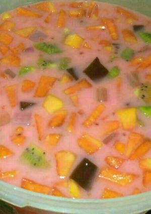 Foto resep Es Buah sederhana