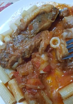 Una foto de Falda a la cacerola (barata, tierna y rica)