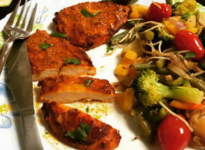 A picture of Grilled Chicken Steak.