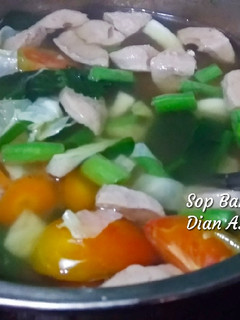 Foto resep Sop Bakso