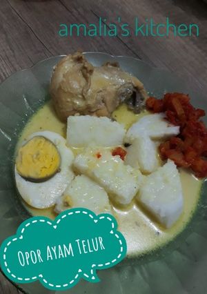 Foto resep Opor Ayam Telur