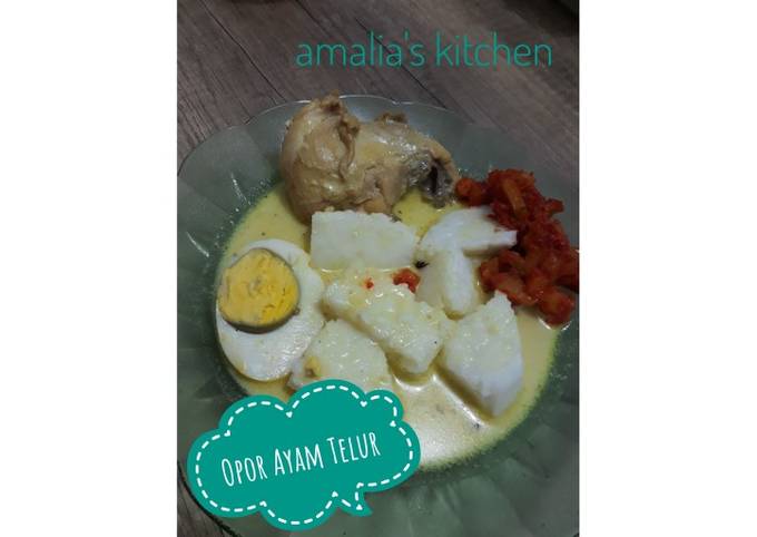 Opor Ayam Telur