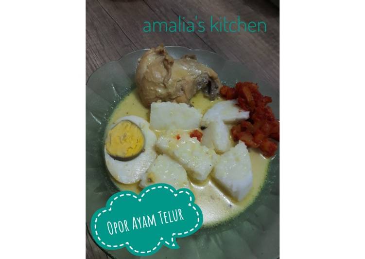 Opor Ayam Telur