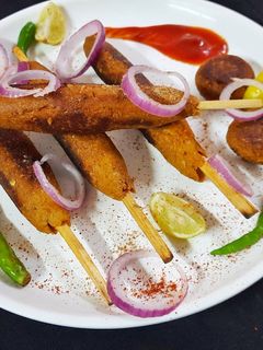 चटपटा सोया कबाब(chatpata soya kabab recipe in hindi) रेसिपी मुख्य फोटो