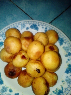 Foto resep 4. Bola ubi isi gula merah